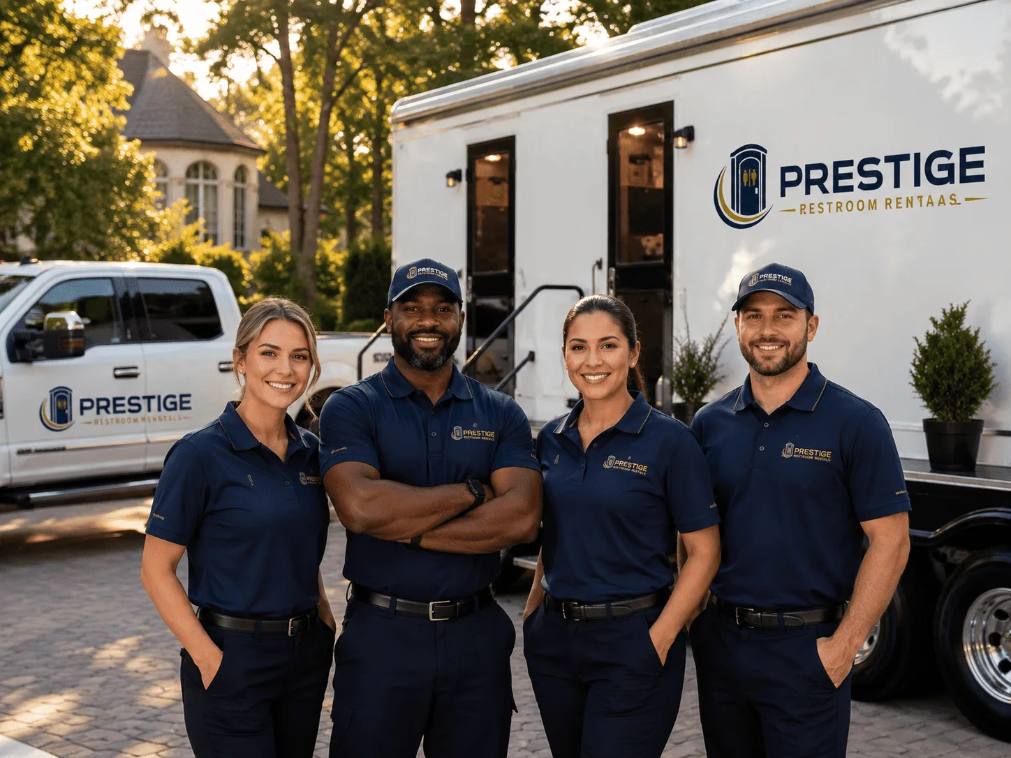 Trusted Luxury Portable Restrooms company in Harbert, MI